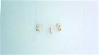 Earrings Child 9KT in Yellow Gold Zirconia 9K FARFALLE ZIRC G 1.00